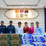 អាវុធហត្ថរាជធានីភ្នំពេញ សម្តែងនូវការថ្លែងអំណរគុណចំពោះ លោក កាំង សៅរ៍សិរី និង លោកស្រី ឃុយ ស្រីមុំ  រួមជាមួយ លោក លឹម ប៊ុនហុក និង លោកស្រី ឃូ សុខហ័ង !